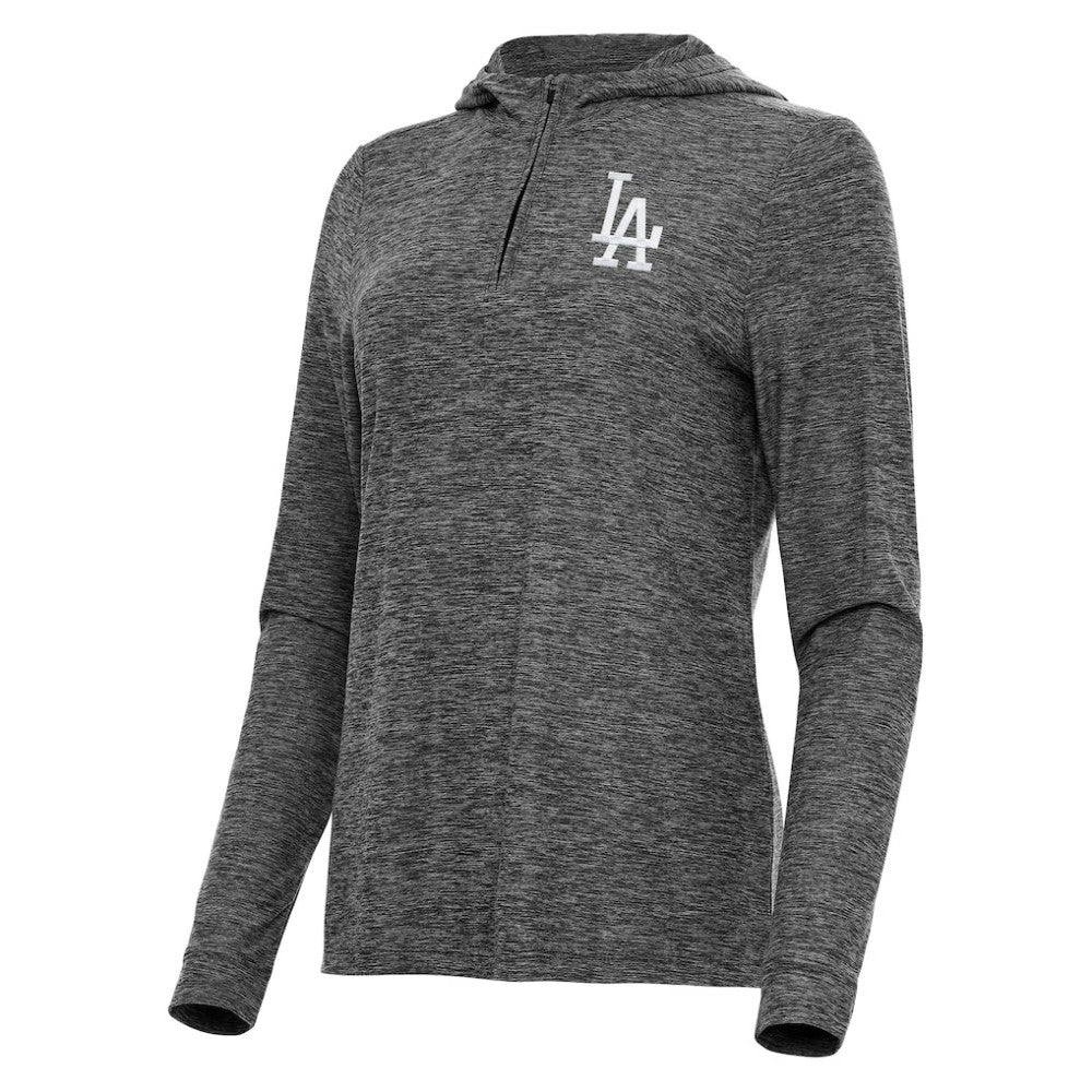 Los Angeles Dodgers Antigua Women's Daybreak Quarter-Zip Hoodie | MLB Sale