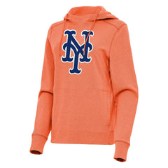New York Mets Antigua Women's Justice Pullover Hoodie | MLB Discount
