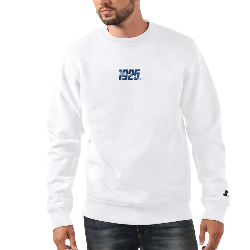 New York Giants Starter 1925 Collection Long Sleeve Pullover Sweatshirt