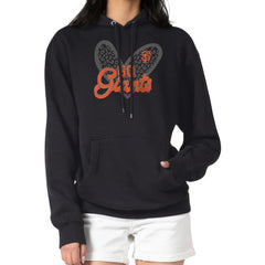 San Francisco Giants G-III 4Her by Carl Banks Women's Leopard Heart Pullover Hoodie | MLB For sale