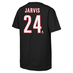 Seth Jarvis Carolina Hurricanes Youth Player Name & Number T-Shirt Discount