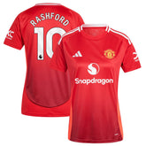 Marcus Rashford Manchester United Women's 2024/25 Home Replica Player Jersey Red - Adidas