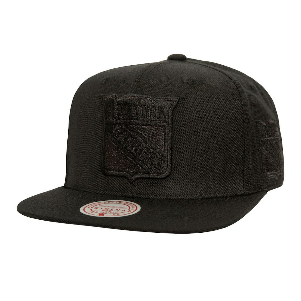 New York Rangers Mitchell & Ness Soul Strike Pearl Tonal Snapback Hat On Sale