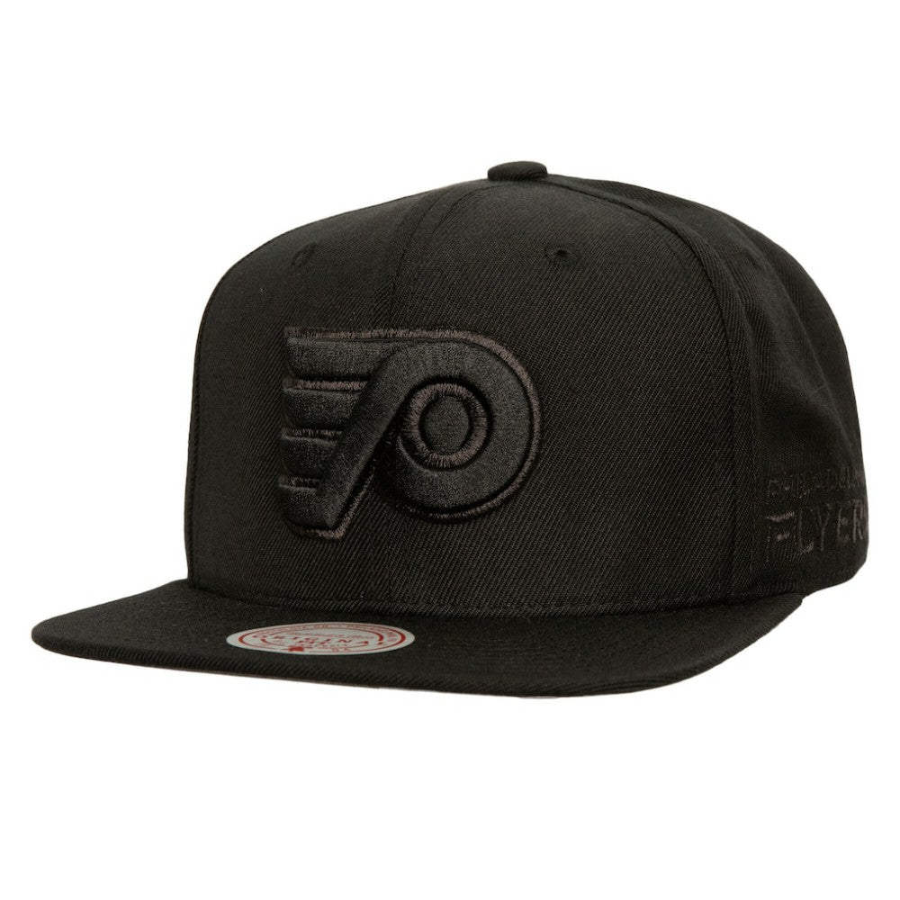 Philadelphia Flyers Mitchell & Ness Soul Strike Pearl Tonal Snapback Hat Outlet