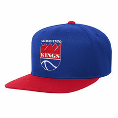 Sacramento Kings Youth Team Logo Two-Tone Flatbrim Snapback Hat Online