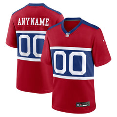 New York Giants Nike Alternate Game Custom Jersey