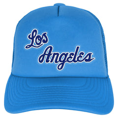 Los Angeles Lakers Youth Core Evergreen Trucker Adjustable Hat Online
