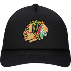Chicago Blackhawks Mitchell & Ness Youth Core Trucker Adjustable Hat Outlet