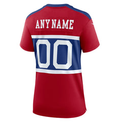 New York Giants Nike Women's Alternate Game Custom Jersey