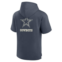 Dallas Cowboys Fanatics Elements Future Ground Lettering Short Sleeve Pullover Hoodie