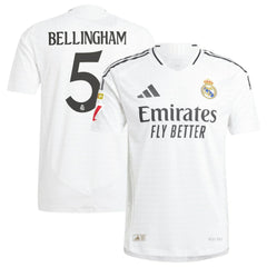 Jude Bellingham Real Madrid 2024/25 Home Player Jersey White - Adidas
