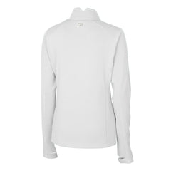 Cincinnati Bengals Cutter & Buck Women's Traverse Stretch DryTec Quarter-Zip Top