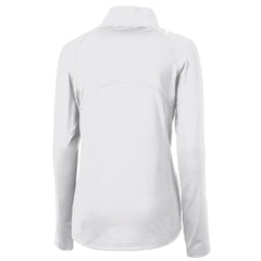 Jacksonville Jaguars Cutter & Buck Women's Adapt Eco Knit Stretch Recycled Raglan Half-Zip Top