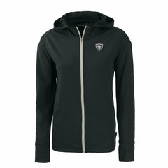 Las Vegas Raiders Cutter & Buck Women's Daybreak Eco Recycled Full-Zip Hoodie