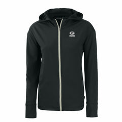 Green Bay Packers Cutter & Buck Women's Daybreak Eco Recycled Full-Zip Hoodie