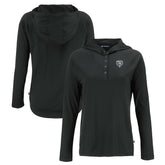 Chicago Bears Cutter & Buck Women's Coastline Epic Comfort Eco Recycled Long Sleeve Hoodie T-Shirt