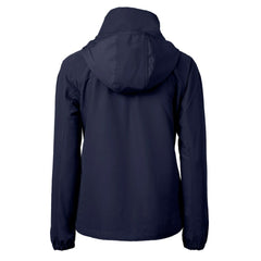 Chicago Bears Cutter & Buck Women's Charter Eco Recycled Half-Zip Hoodie Anorak Jacket