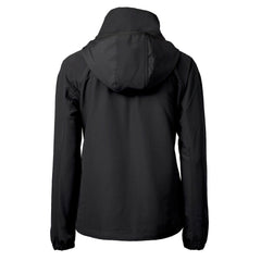 Los Angeles Chargers Cutter & Buck Women's Charter Eco Recycled Half-Zip Hoodie Anorak Jacket