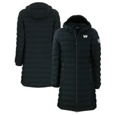 Washington Commanders Cutter & Buck Women's Mission Ridge Repreve Eco Insulated Full-Zip Hoodie Long Puffer Jacket