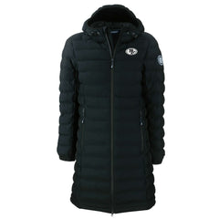 San Francisco 49ers Cutter & Buck Women's Mission Ridge Repreve Eco Insulated Full-Zip Hoodie Long Puffer Jacket