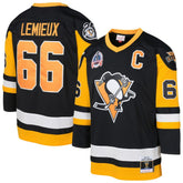 Mario Lemieux Pittsburgh Penguins Mitchell & Ness Youth 1991/92 Captain Patch Power Play Player Jersey On Sale