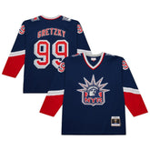 Wayne Gretzky New York Rangers Mitchell & Ness Youth 1996/97 Power Play Player Jersey Outlet