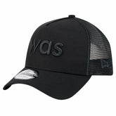 Washington Commanders New Era Domain 9FORTY A-Frame Trucker Adjustable Hat