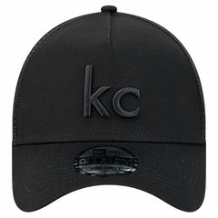 Kansas City Chiefs New Era Domain 9FORTY A-Frame Trucker Adjustable Hat