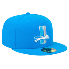 Detroit Lions New Era Omaha Throwback 59FIFTY Fitted Hat