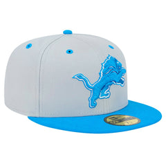 Detroit Lions New Era Flipside Two-Tone 59FIFTY Fitted Hat
