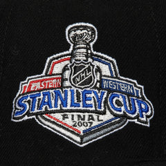 Anaheim Ducks Mitchell & Ness Core Top Spot Snapback Hat On Sale