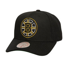 Boston Bruins Mitchell & Ness Soul Strike Neon Logo Pro Crown Adjustable Hat On Sale