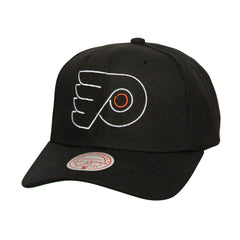Philadelphia Flyers Mitchell & Ness Soul Strike Neon Logo Pro Crown Adjustable Hat Sale