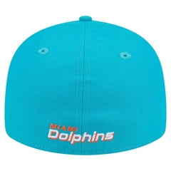 Miami Dolphins New Era Omaha Low Profile 59FIFTY Fitted Hat