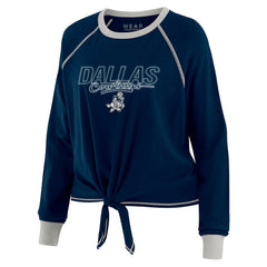 Dallas Cowboys WEAR by Erin Andrews Women's Tie-Front Long Sleeve T-Shirt