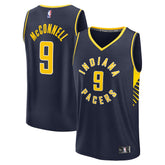 T.J. McConnell Indiana Pacers Fanatics Fast Break Replica Player Jersey - Icon Edition - Navy