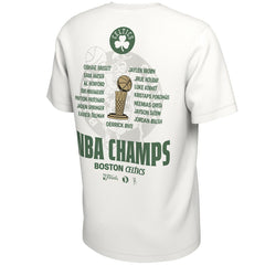 Boston Celtics 2024 NBA Finals Champions Celebration Roster T-Shirt On Sale
