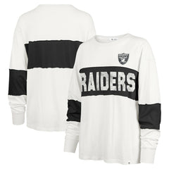 Las Vegas Raiders 47 brand '47 Women's Clubhouse Pride Taylor Long Sleeve T-Shirt