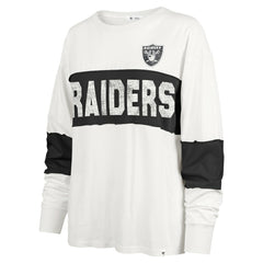 Las Vegas Raiders 47 brand '47 Women's Clubhouse Pride Taylor Long Sleeve T-Shirt