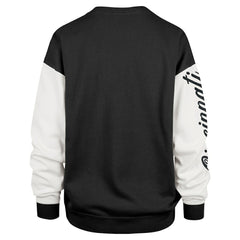 Cincinnati Bengals 47 brand '47 Women's Double Header Rise Andie Pullover Sweatshirt