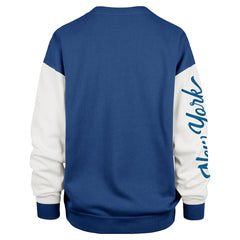 New York Giants 47 brand '47 Women's Double Header Rise Andie Pullover Sweatshirt