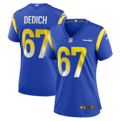 Los Angeles Rams Nike Justin Dedich Women's Game Jersey