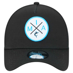 Miami Marlins New Era 9FORTY A-Frame Adjustable Hat | MLB Online
