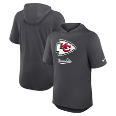 Kansas City Chiefs Nike Tri-Blend Performance Hoodie T-Shirt