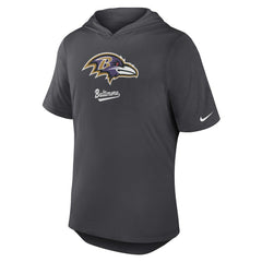 Baltimore Ravens Nike Tri-Blend Performance Hoodie T-Shirt