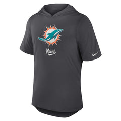 Miami Dolphins Nike Tri-Blend Performance Hoodie T-Shirt