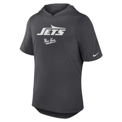 New York Jets Nike Tri-Blend Performance Hoodie T-Shirt