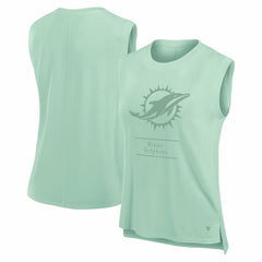 Miami Dolphins Fanatics Women's Studio Embrace Tank Top