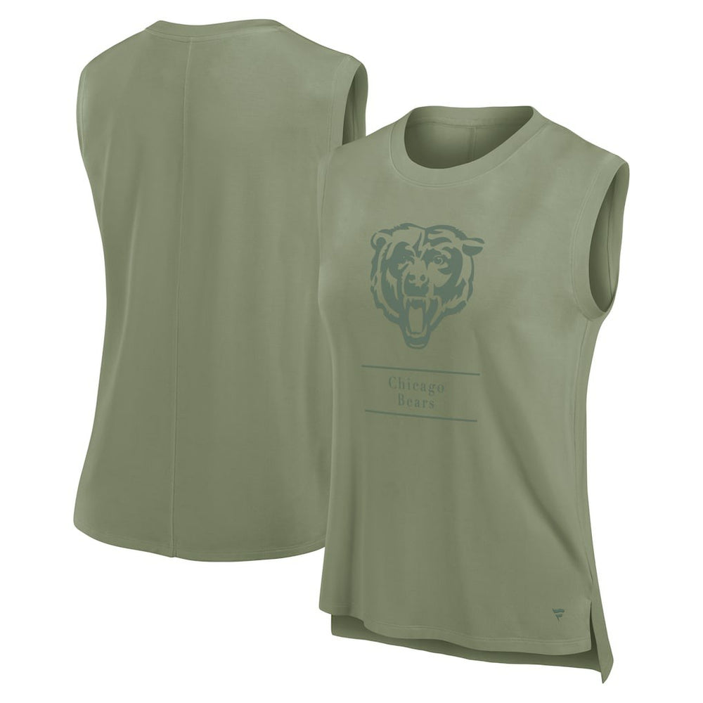 Chicago Bears Fanatics Women's Studio Embrace Tank Top