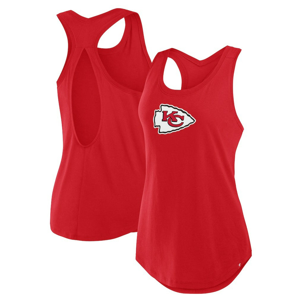 Kansas City Chiefs Fanatics Women's Iron Fan Tank Top
